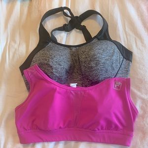 LOT of two VSX + Fila Sports bras